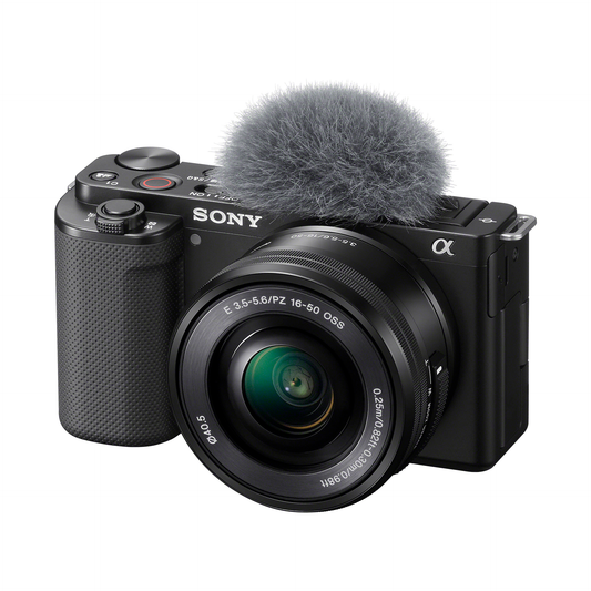 Sony Alpha ZV-E10 Mirrorless Camera with 16-50mm Lens (Black) CREATOR KIT