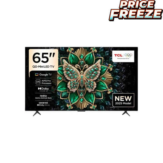 TCL 65C6K 65" QD-Mini LED 4K Google TV 144Hz