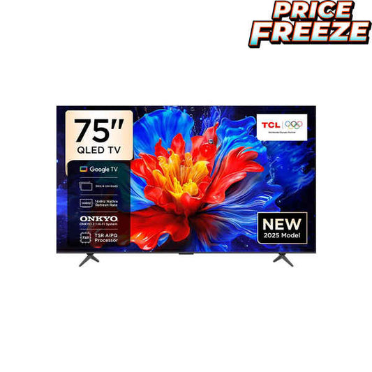 TCL 75P8K 75" QLED 4K Google TV 144Hz