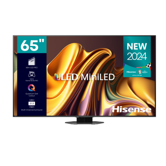 Hisense 65U8N 65" Mini-LED ULED 4K 144Hz Smart TV