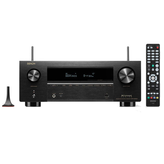 Denon AVR-X2800H 7.2 Channel 8K AV Receiver - Black