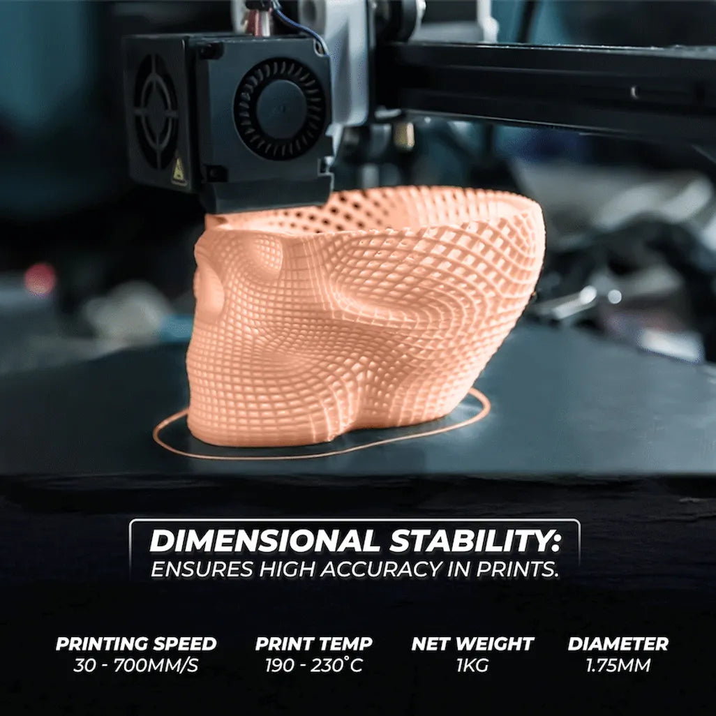 Creality Hyper PLA Filament RFID Peach Fuzz 1Kg