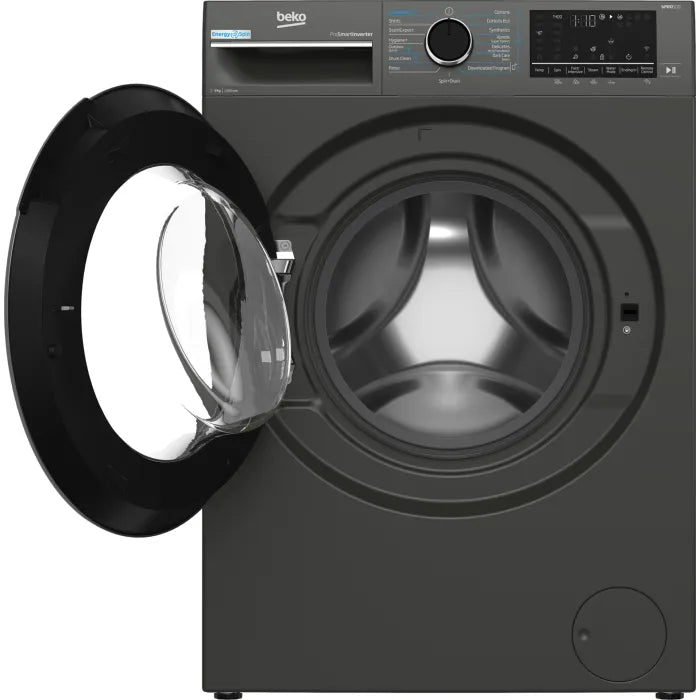 Beko 9kg Twilight Spin Front Loader Washing Machine Grey BAW208