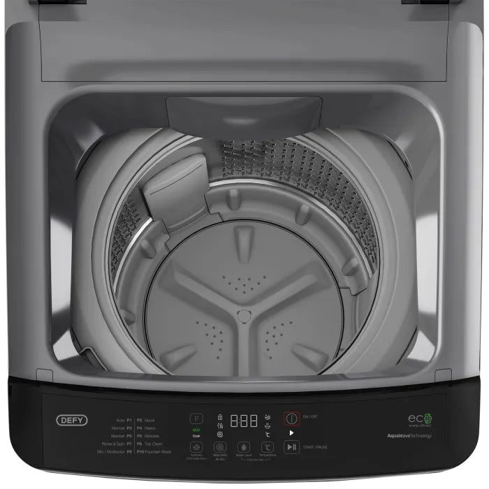 Defy 14kg Top Loader Washing Machine DTL160 Manhattan Grey