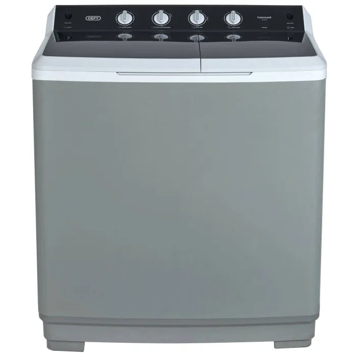 Defy 15kg Twin Tub Washing Machine Metallic DTT151