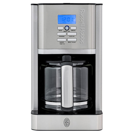 Russell Hobbs Nexus Stainless Steel Digital Coffee Maker 1.8L 12 Cup