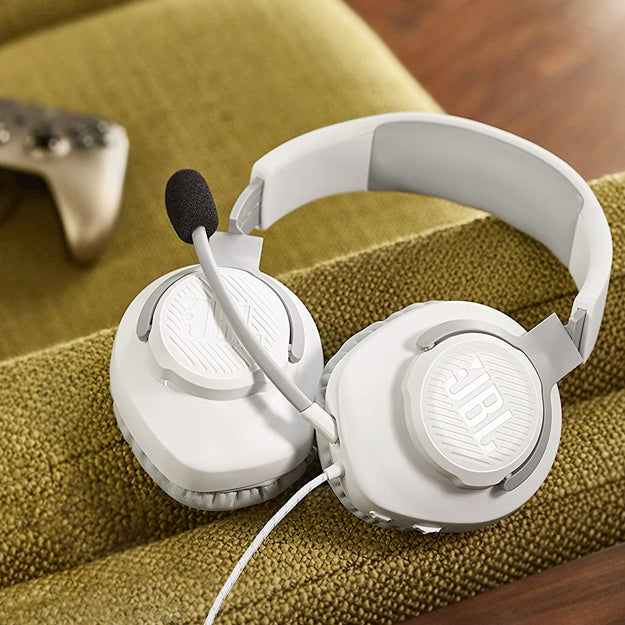 JBL Quantum 100 Wired Over-Ear Gaming Headset With Detachable Mic