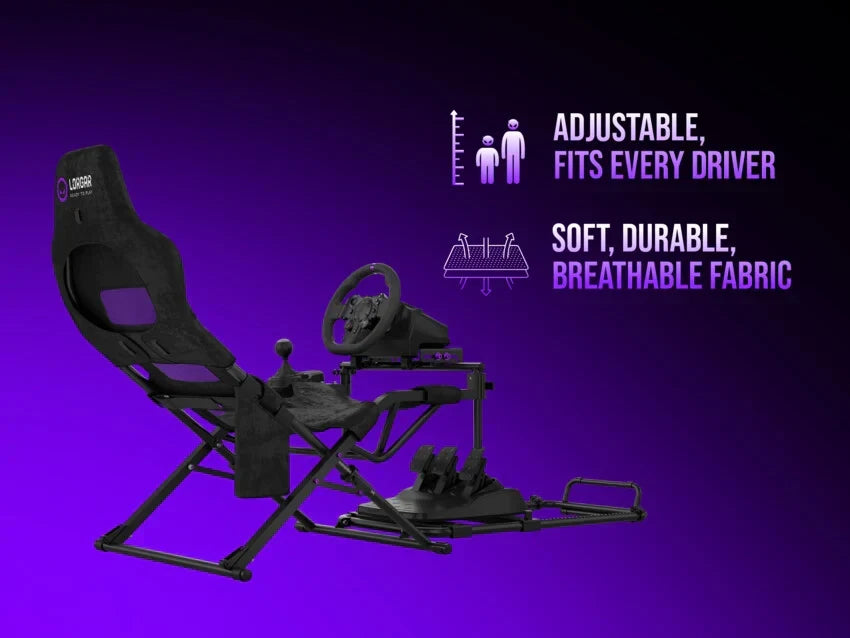 Lorgar FLEX RAF1 Foldable Sim Racing Cockpit