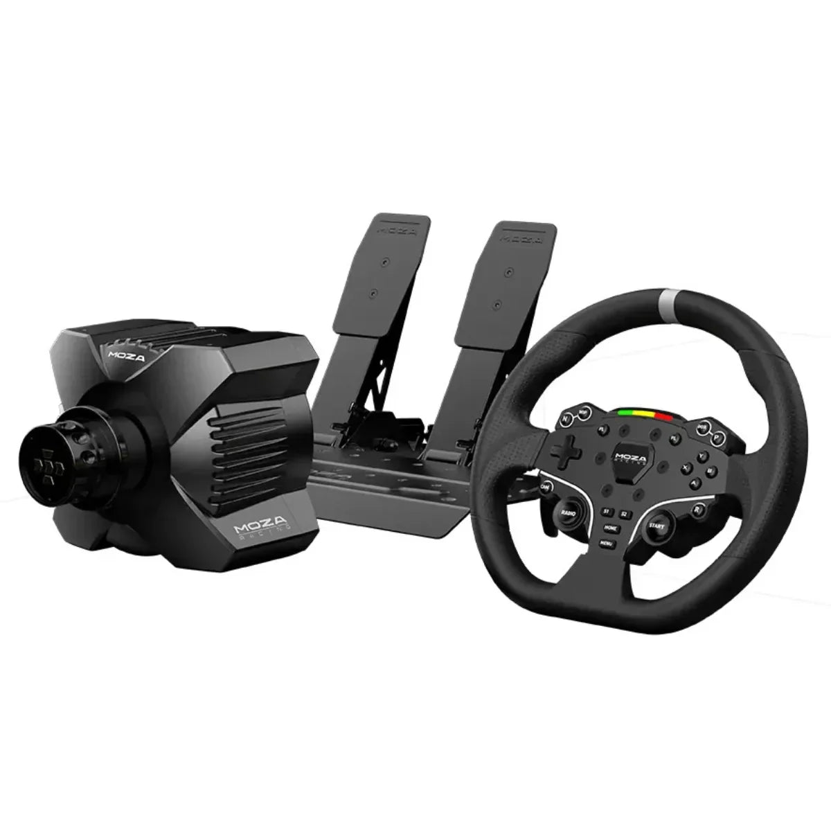 MOZA R3 Racing Wheel and Pedals for PC