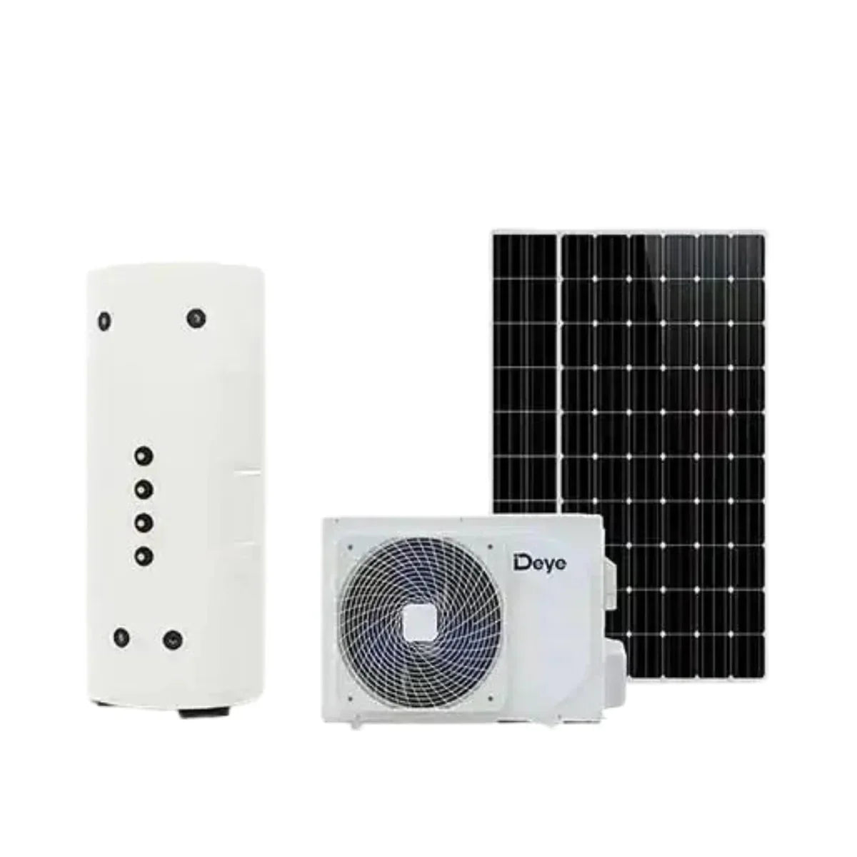 Deye: Solar AC/DC Air Source Hot Water Heat Pump 200L