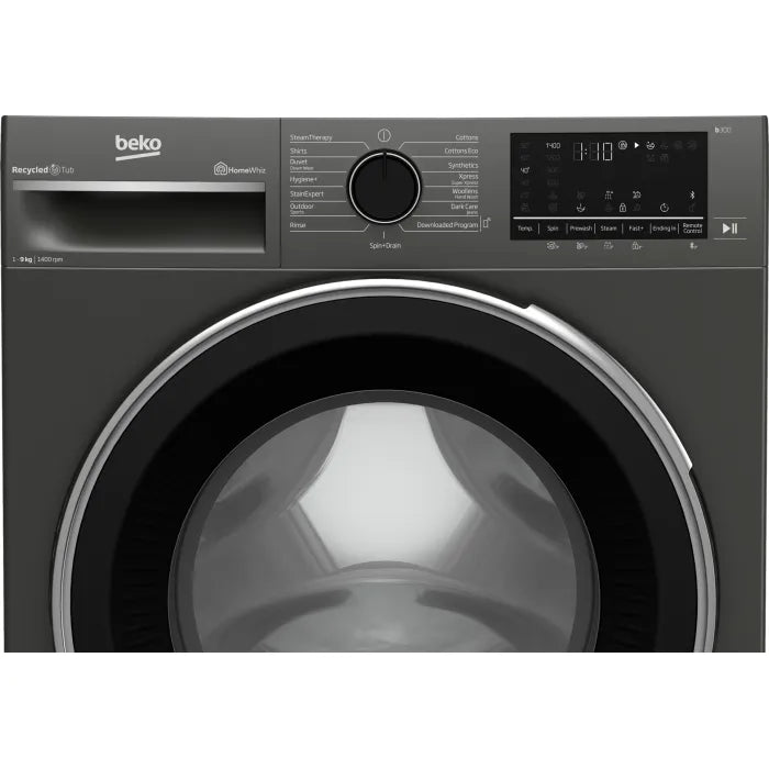 Beko 9kg Front Loader Twilight Grey BAW202