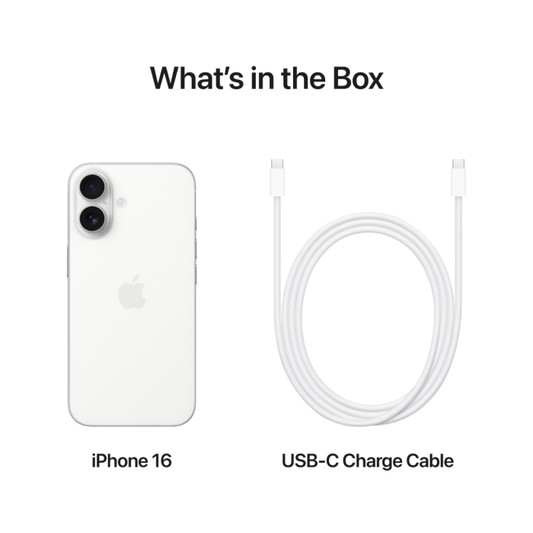 Apple iPhone 16 Smartphone with A18 Chip and 48MP Camera