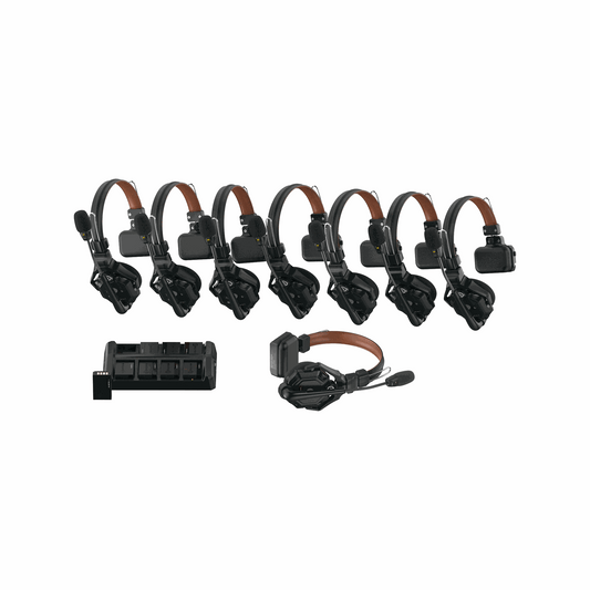 Hollyland Solidcom C1 Pro-8S Full-Duplex ENC Wireless Intercom System with 8 Headsets (1.9 GHz)