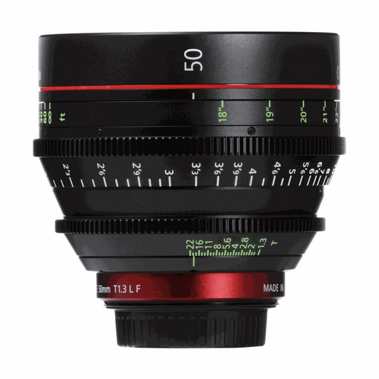 Canon CN-E 50mm T1.3 L F Cinema Prime Lens (EF Mount)
