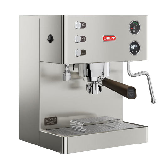 Lelit Elizabeth V3 PID domestic espresso machine angled hero image
