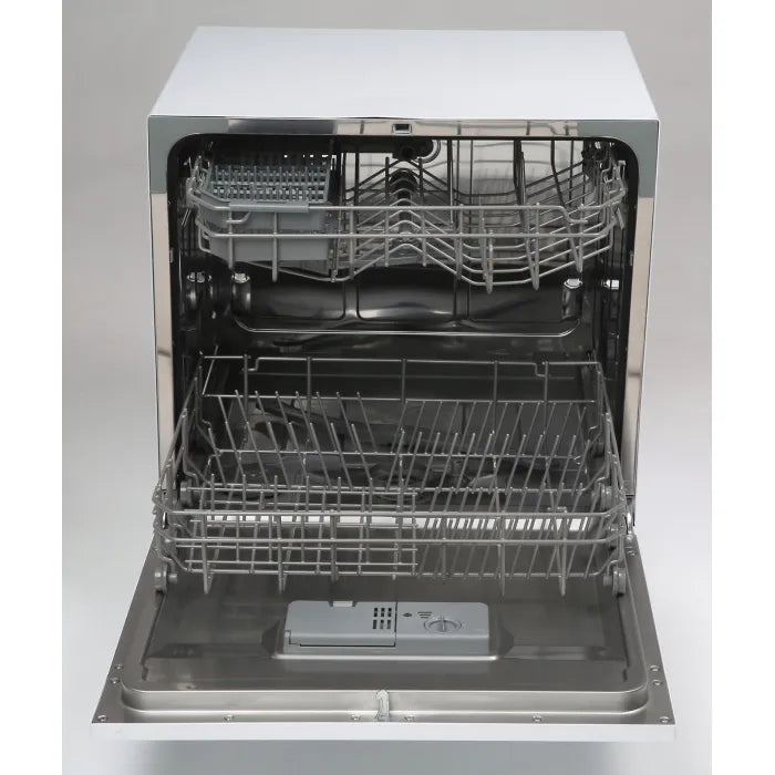 Swan 8 Place Countertop Dishwasher White SDW8W