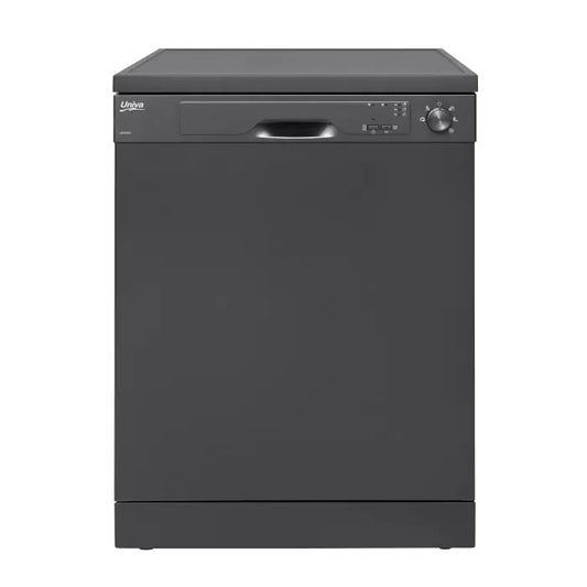 Univa 13 Place Dishwasher Dark Grey UDW301
