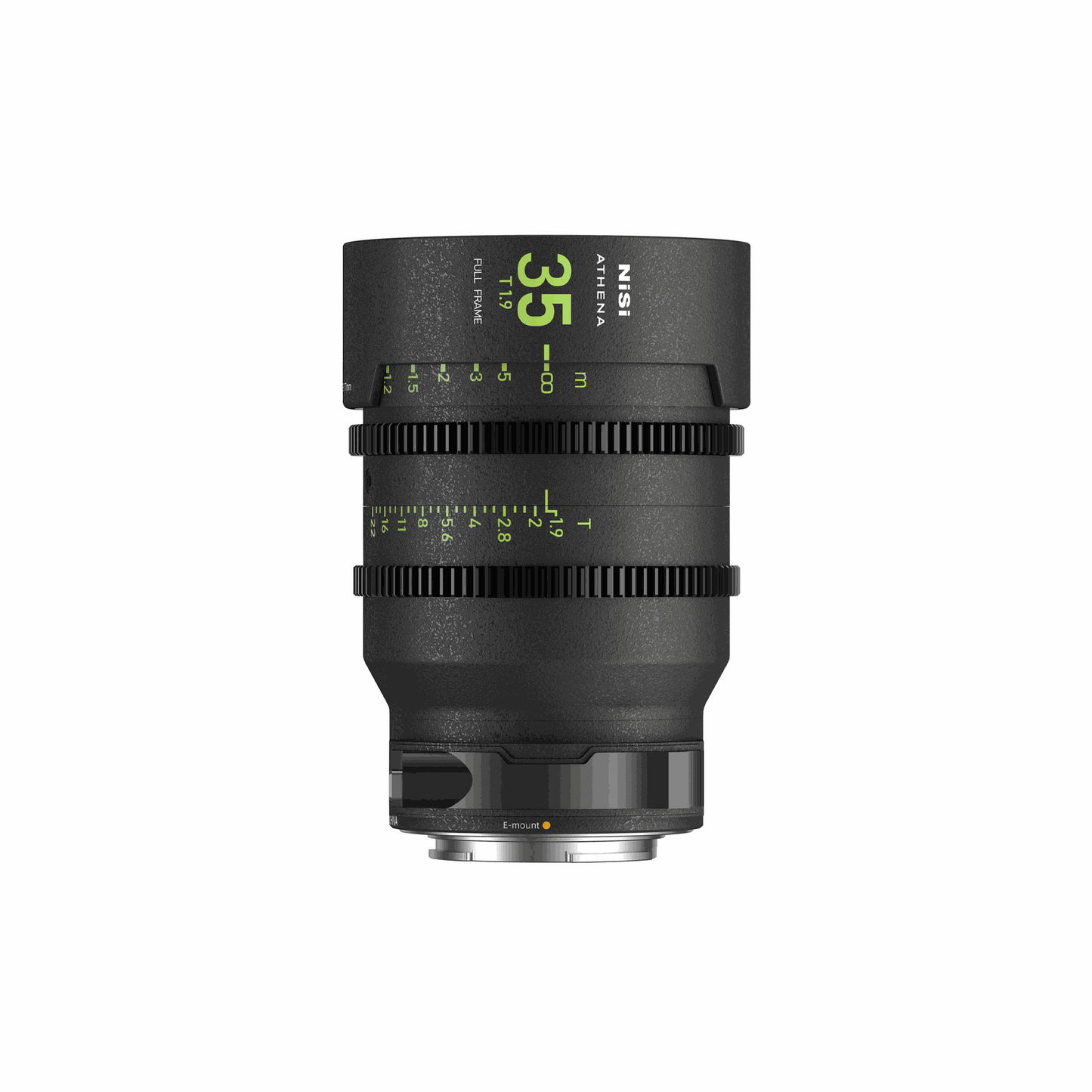 NiSi ATHENA PRIME 35mm T1.9 Full-Frame Lens (E Mount) - With Drop-In Filter