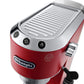 DeLonghi Dedica Style Manual Pump Espresso Machine EC685 Matte Red