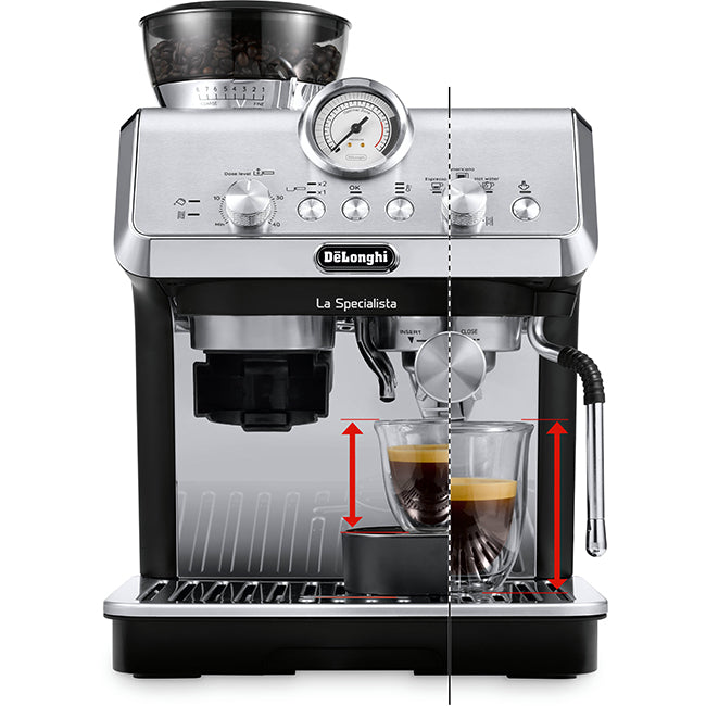 DeLonghi La Specialista Arte Pump Espresso Coffee Machine EC9155.MB