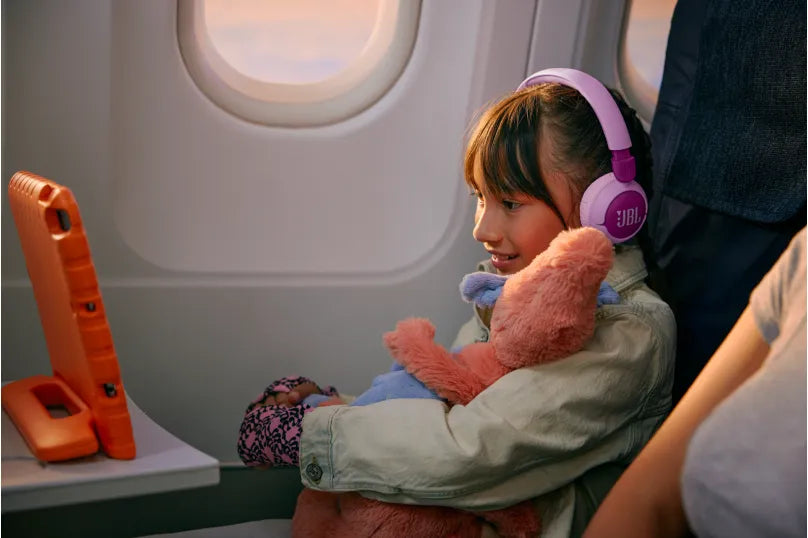 JBL Junior 320BT Wireless On-Ear Kids Headphones Purple