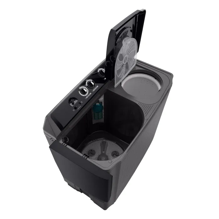 LG 18kg Twin Tub Washing Machine Middle Black TT1861RWPT