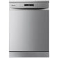 Hisense 13 Place Freestanding Dishwasher H13DX Silver