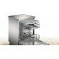 Bosch 13 Place Freestanding Dishwasher Series 4 Silver Inox SMS45NI00Z
