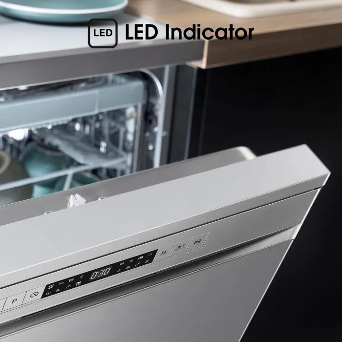 Hisense 13 Place Freestanding Dishwasher H13DX Silver