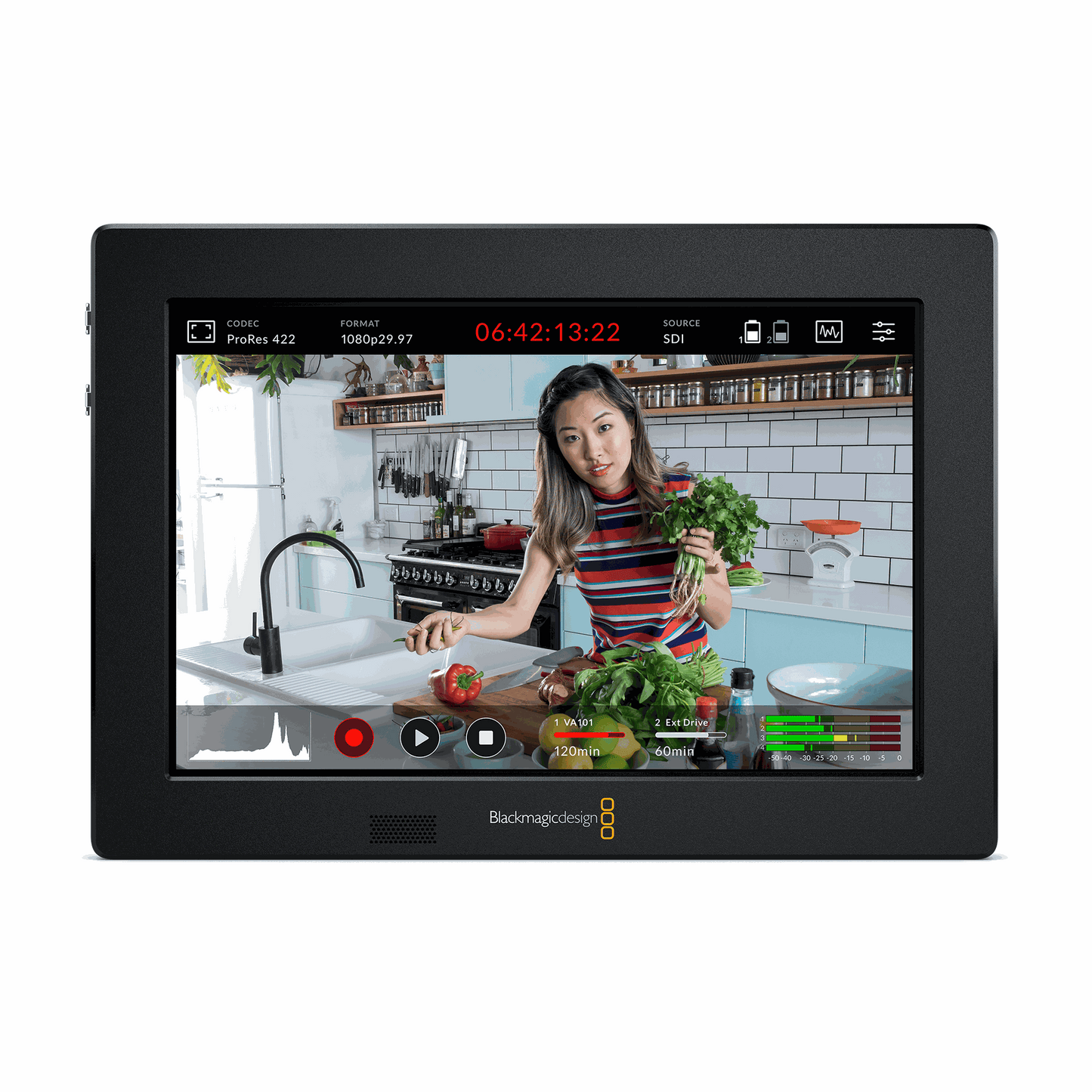 Blackmagic Design Video Assist 3G-SDI/HDMI 7" Recorder/Monitor