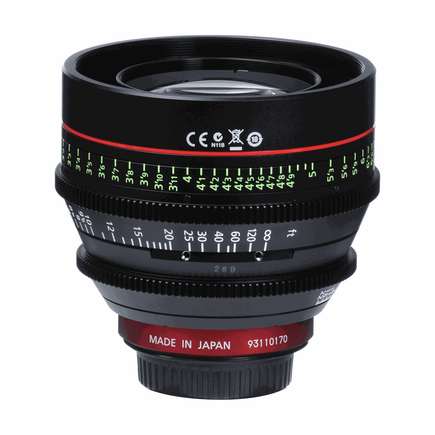 Canon CN-E 85mm T1.3 L F Cinema Prime Lens (EF Mount)