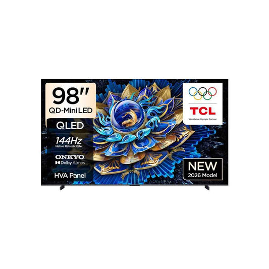 TCL 98P8L 98" QD-Mini LED 4K Google TV 144Hz