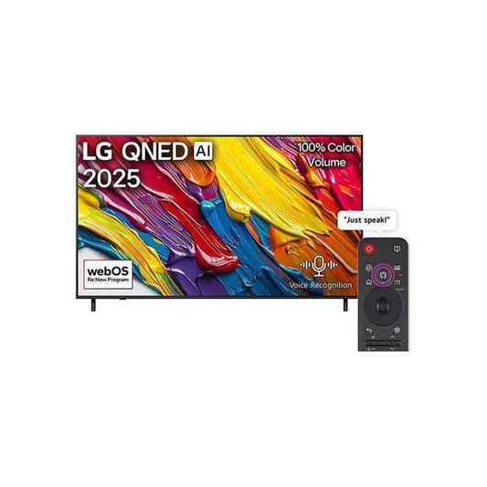 LG 75" QNED AI QNED82 4K Smart TV AI Magic Remote HDR10 webOS25 2025