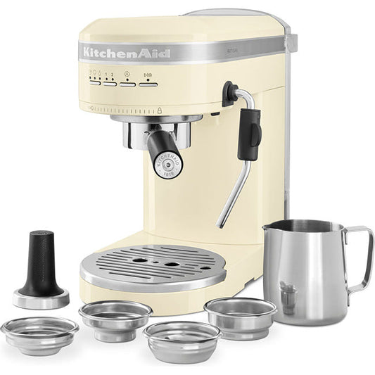 KitchenAid Artisan Espresso Machine 5KES6503EAC Almond Cream