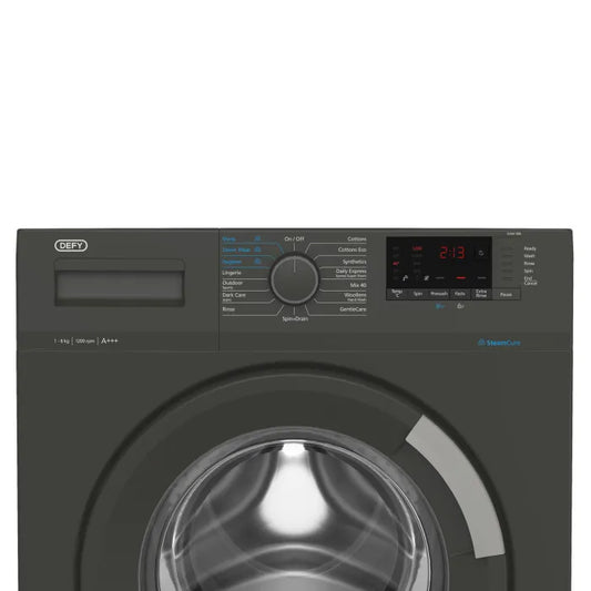 Defy 8kg Front Loader Washing Machine Manhattan Grey DAW386