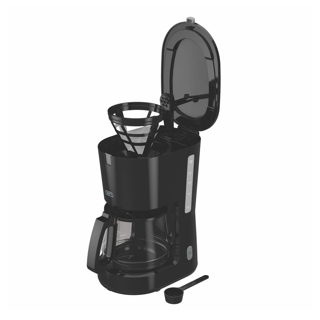 Defy Black Glow Filter Coffee Maker 1.25 L HM5041G