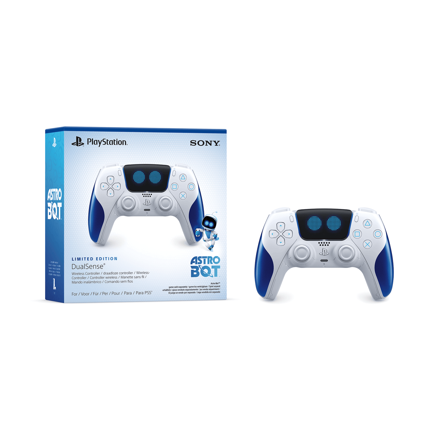 PlayStation 5 (PS5) DualSense Wireless Controller - Astrobot Joyful Limited Edition | KOODOO