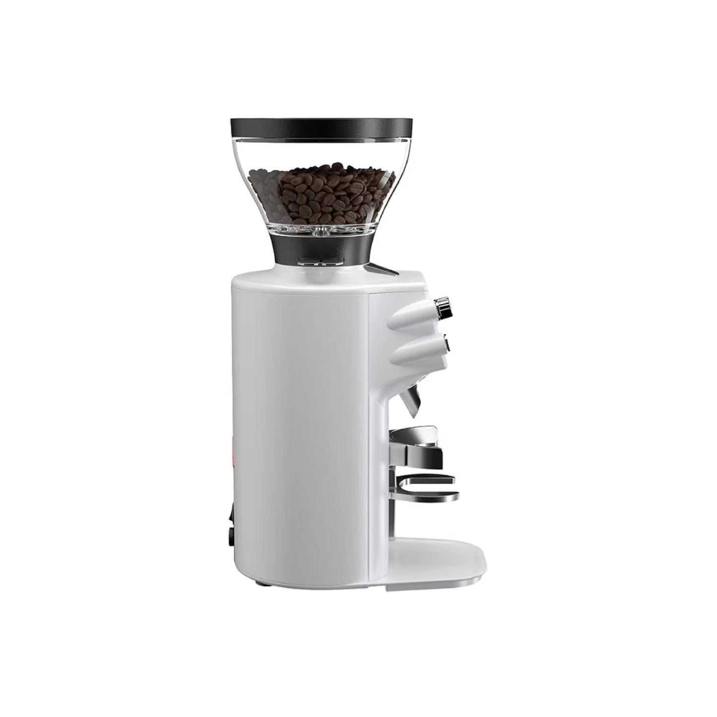 White Mahlkönig E64 WS GbS Home Espresso Grinder side view