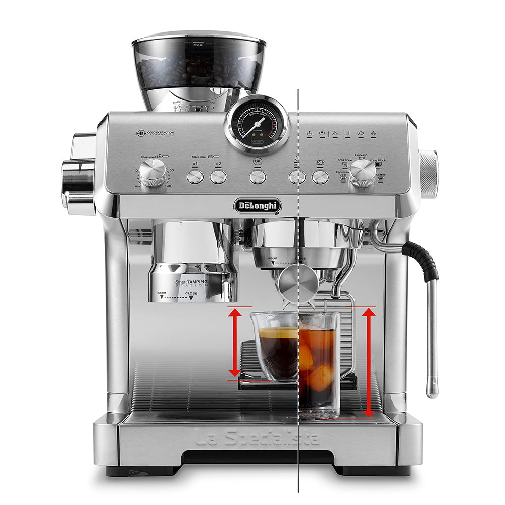 DeLonghi La Specialista Opera Manual Pump Espresso Coffee Machine EC9555.M
