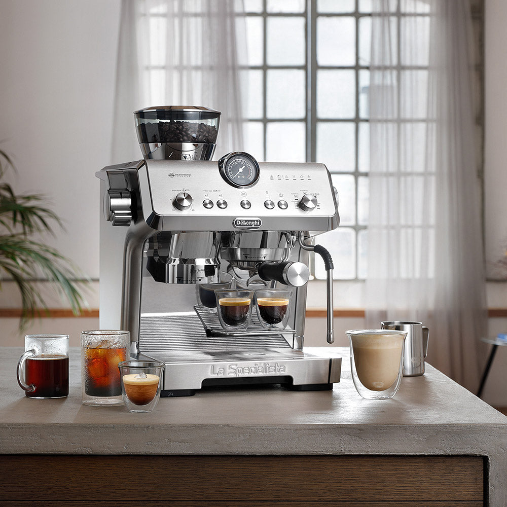 DeLonghi La Specialista Opera Manual Pump Espresso Coffee Machine EC9555.M