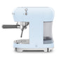 Smeg Retro Manual Espresso Coffee Machine ECF02PB Pastel Blue