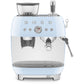 Smeg Retro Manual Espresso Coffee Machine with Grinder Cream EGF03CR