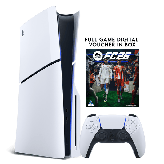 PS5 Slim + EA FC 26 (Voucher) - KOODOO