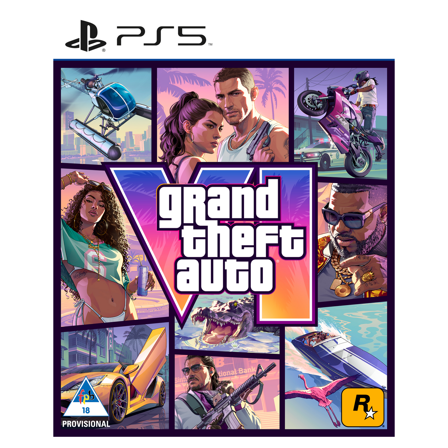 Grand Theft Auto VI (PS5) - Code in Box - KOODOO