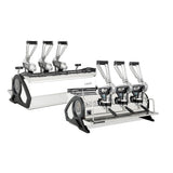 La Marzocco Leva S 3 Group commercial espresso machine front and back