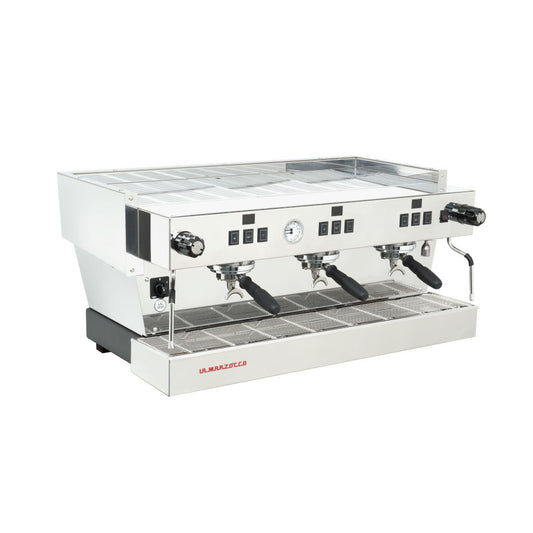 La Marzocco Linea Classic Commercial Espresso Coffee Machine 3-Group Front Angled View
