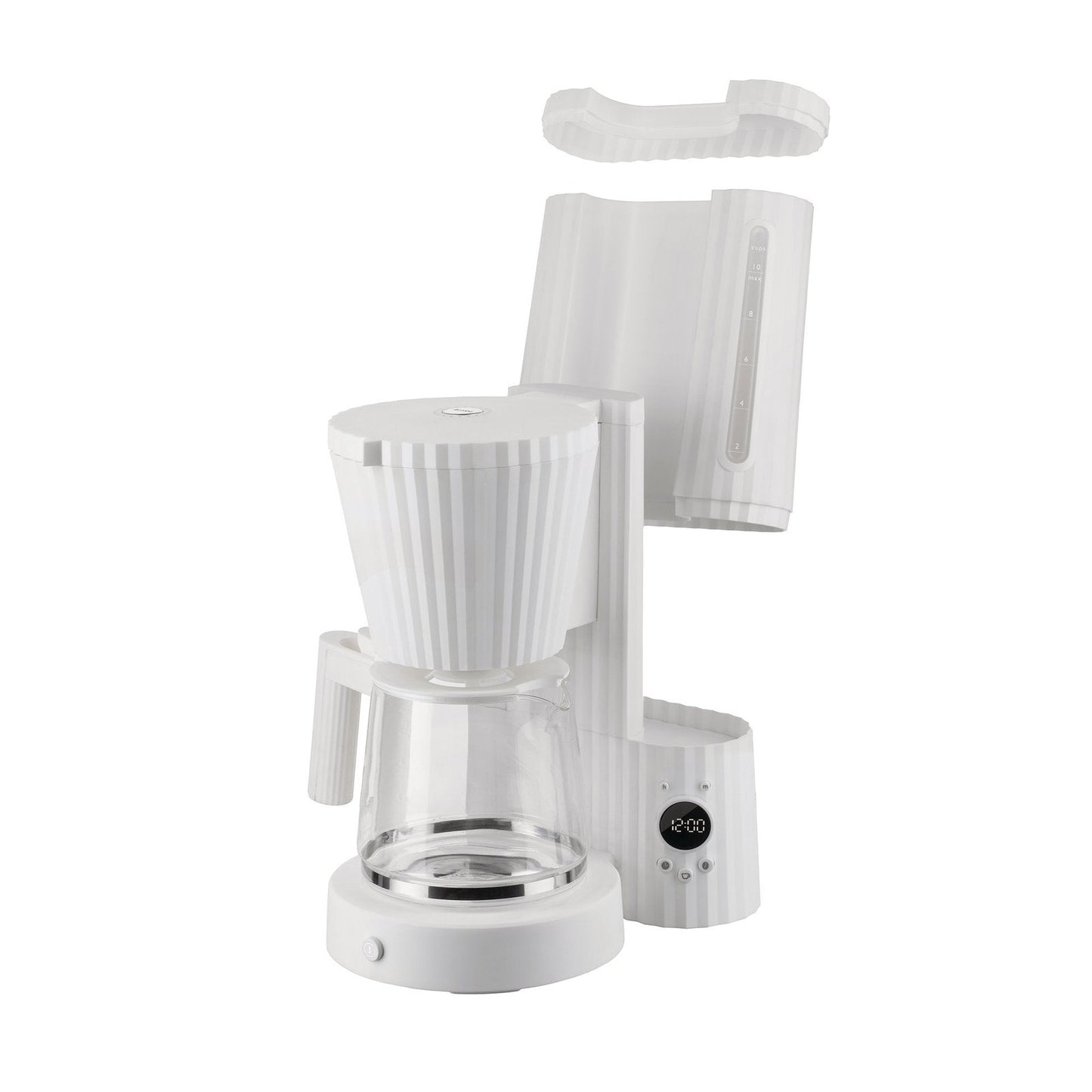 Alessi Plissé Drip Coffee Maker White MDL14 W