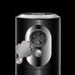 Mazzer Philos Black single dose espresso grinder 3D mockup of internal grinding chamber