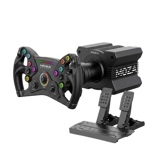MOZA R9 V3 Bundle With KS Wheel and SR-P Pedals