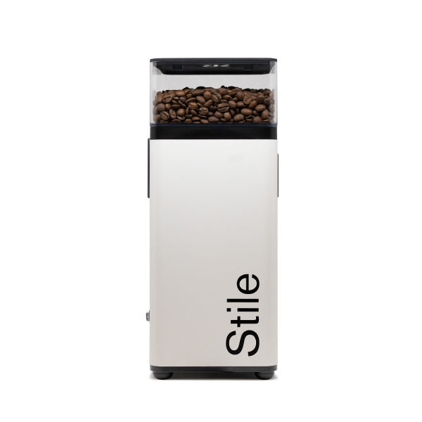 Rancilio Stile Coffee Grinder White Back